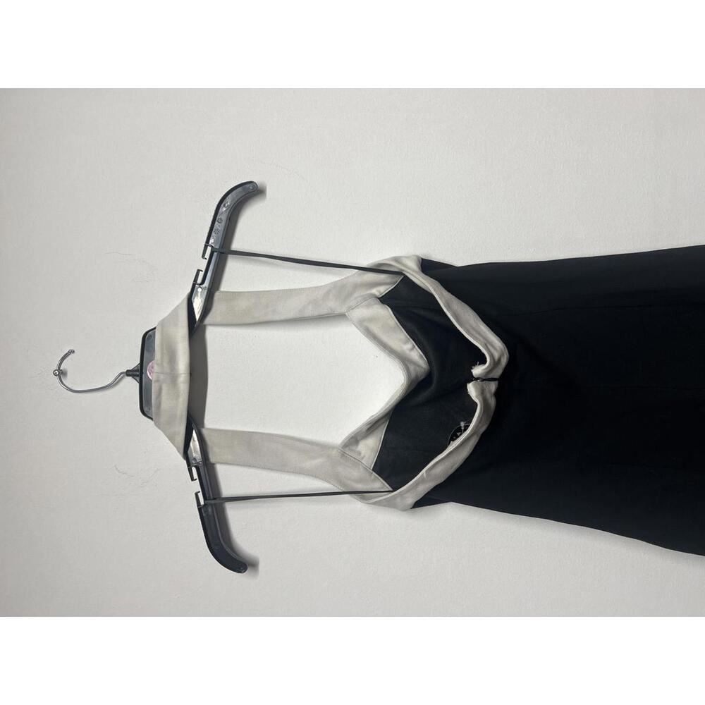 NICHOLAS Jane Midi Dress in Solid Black & Milk - Picture 12 of 12